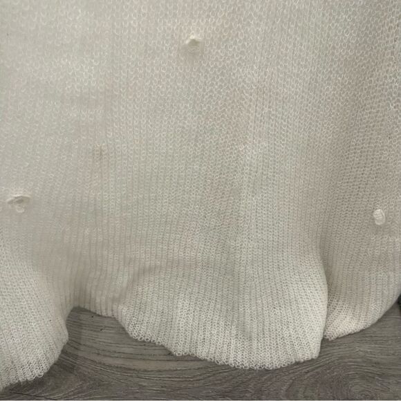 NWT Anna October Maxi Dress White Crochet Knit Astrid Floral Bridal Wedding sz S - Picture 11 of 13